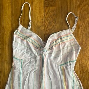 Long maxi dress with spaghetti straps